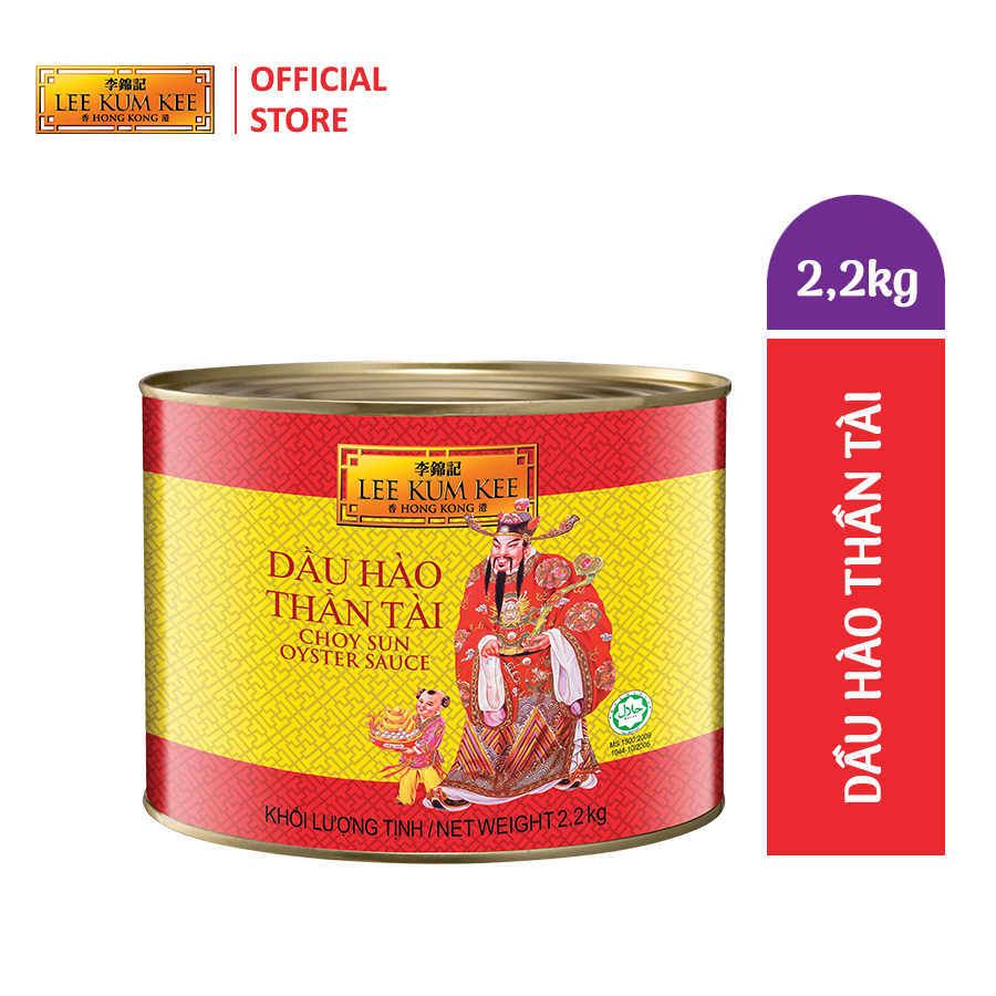 Dầu hào thần tài lee kum kee 2.2kg