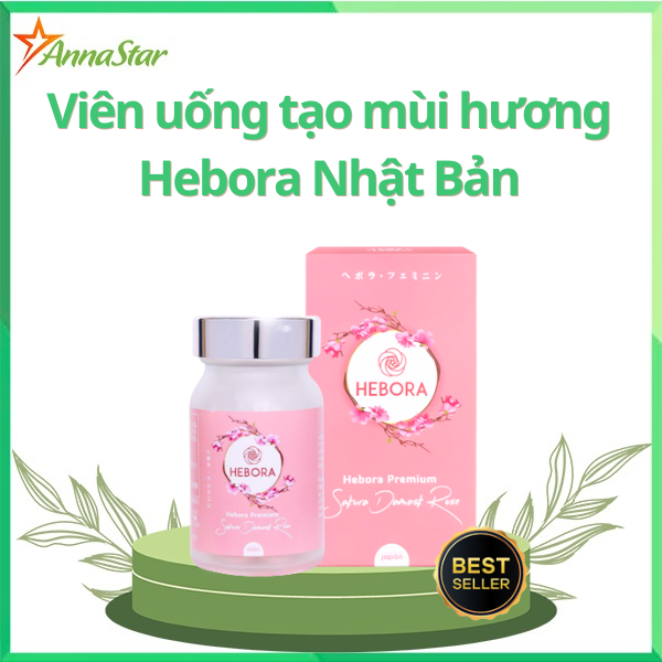 Viên toả hương thơm cơ thể hebora - đẹp da - chống lão hoá