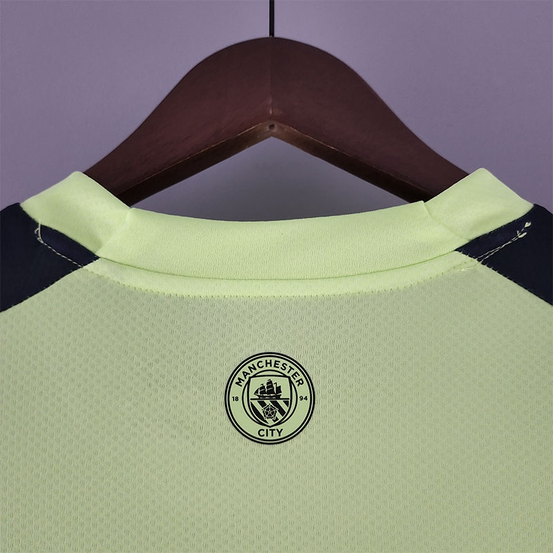 ┅☸ VWQIXF STORE 2223 Manchester city shirt away kit football suit men's custom printed sport footbal