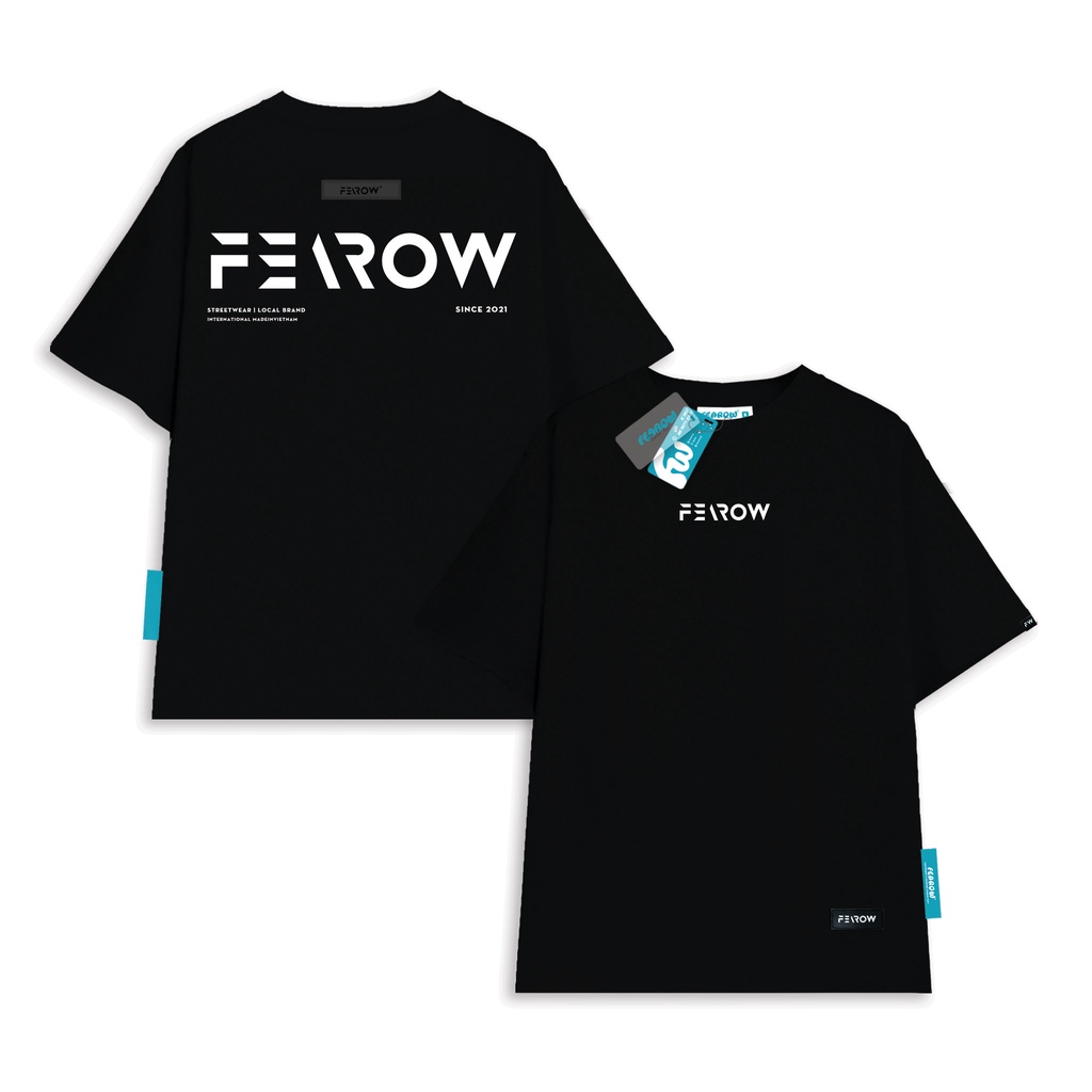 Đùi áo signature tee - black - fw101 blk