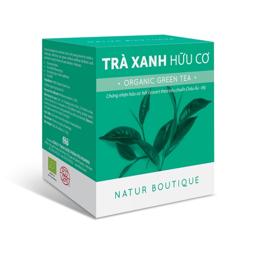 Trà xanh hữu cơ túi lọc fito