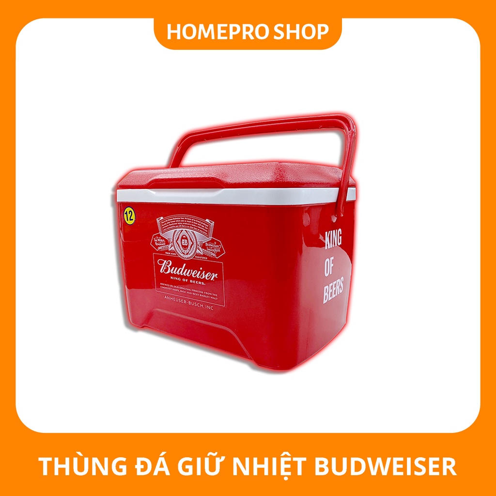 Thùng đá giữ nhiệt hàng khuyến mại duy tân 12 lít - giữ lạnh siêu tốt