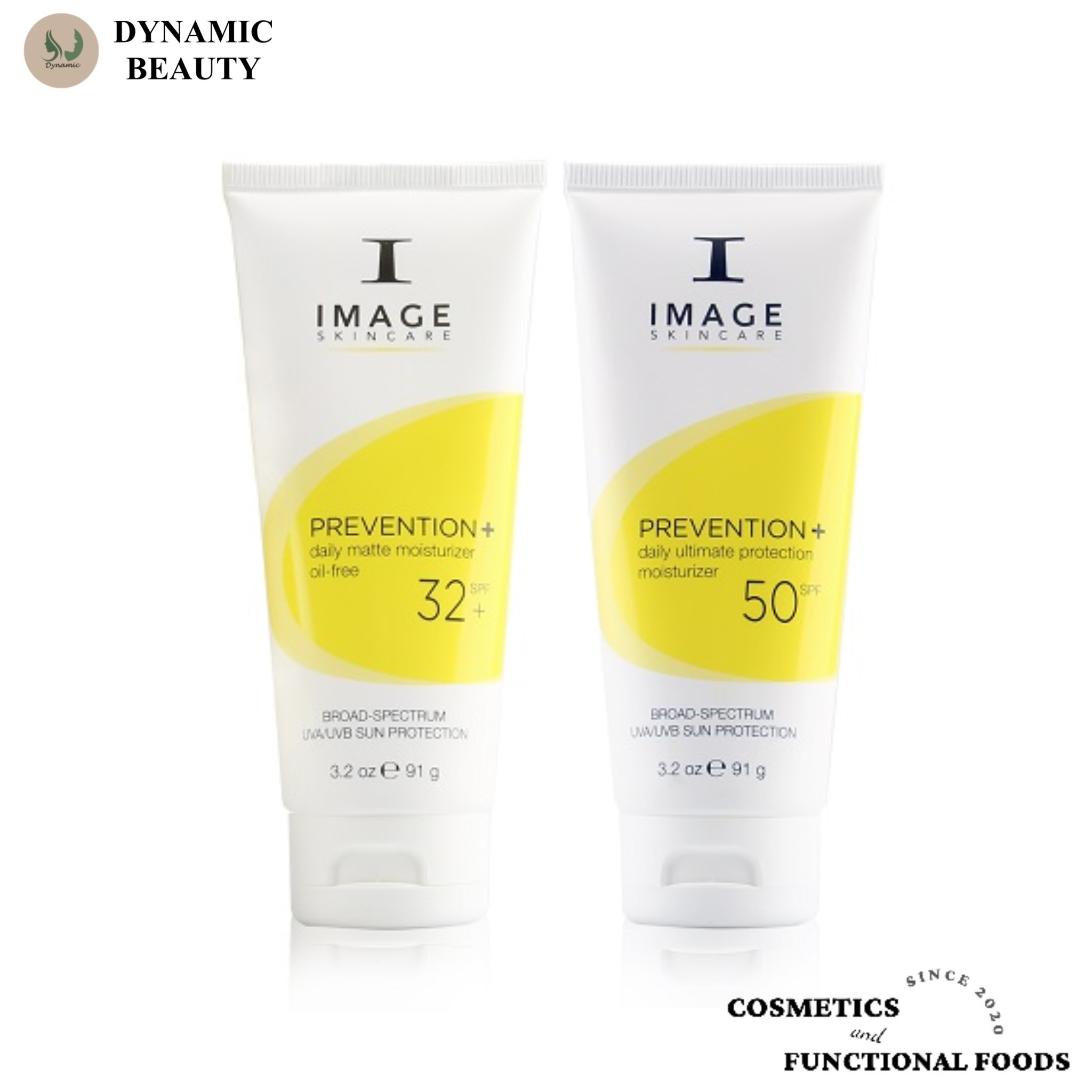 [Tem Chính Hãng] Kem chống nắng Image prevention+ spf 50+ daily ultimate protection moisturizer dành cho da hỗn hợp, da thường; spf 32+ daily matte moisturizer dành cho da dầu nhờn mụn 91g