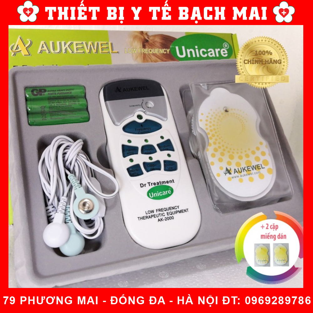 Máy massage xung điện trị liệu thương hiệu đức aukewel ak-2000