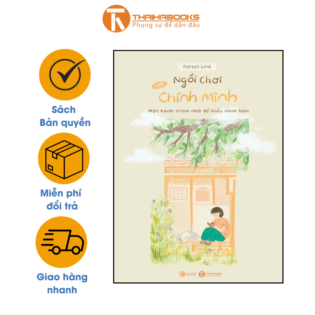 Sách - Ngồi chơi với chính mình: Một hành trình nhỏ để hiểu mình hơn