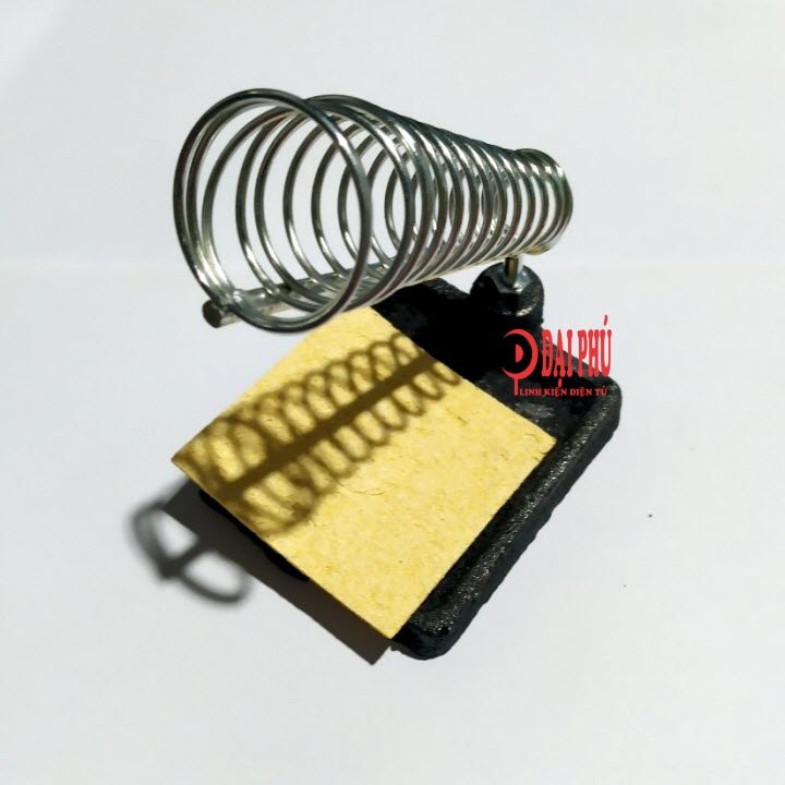   HCM Đế gác mỏ hàn đơn + miéng bọt biển 