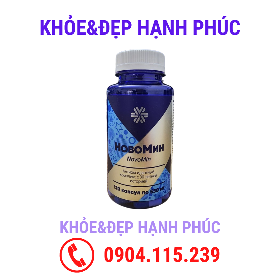 Thực phẩm bảo vệ sức khỏe Hobomin Novomin Formula 4 – 120 viên/lọ
