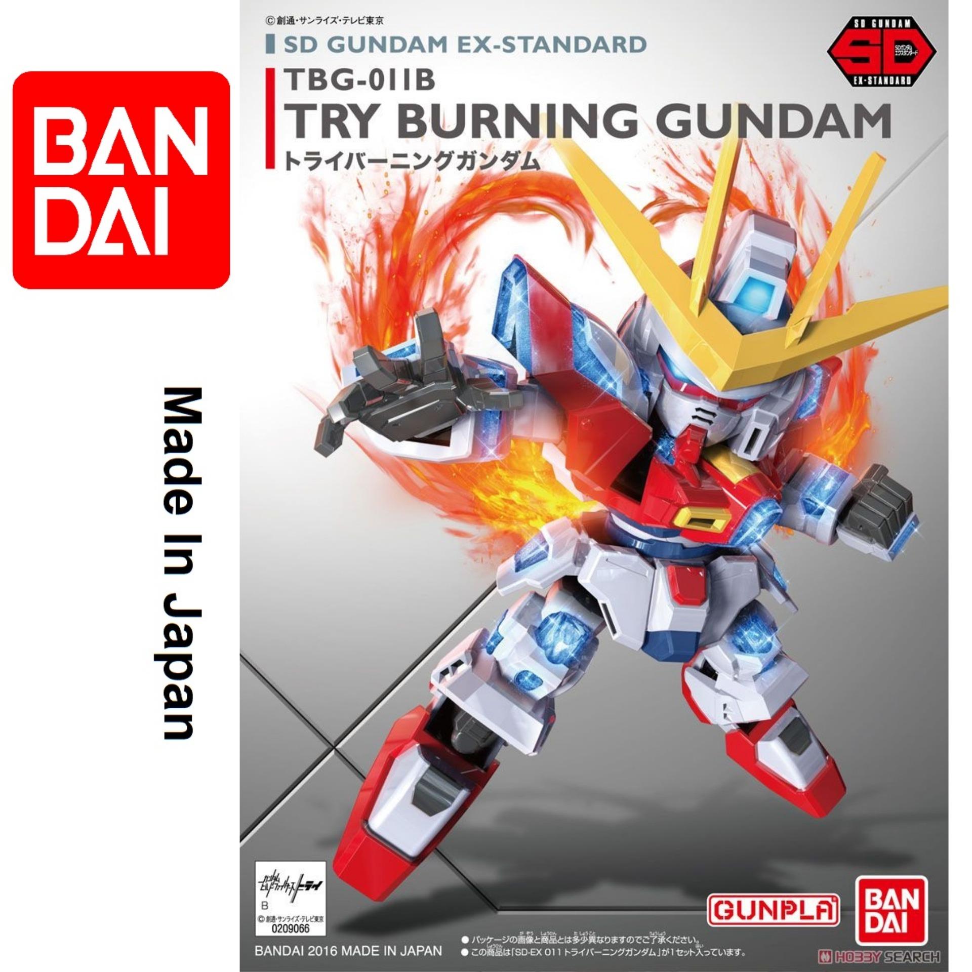 Mô hình Gundam Bandai SDEX TBG-011B Try Buring Gundam Serie SD Gundam EX-Standard