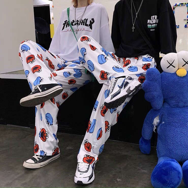 QUẦN LOANG NỮ IN HOẠ TIẾT HOẠT HÌNH CỰC XINH