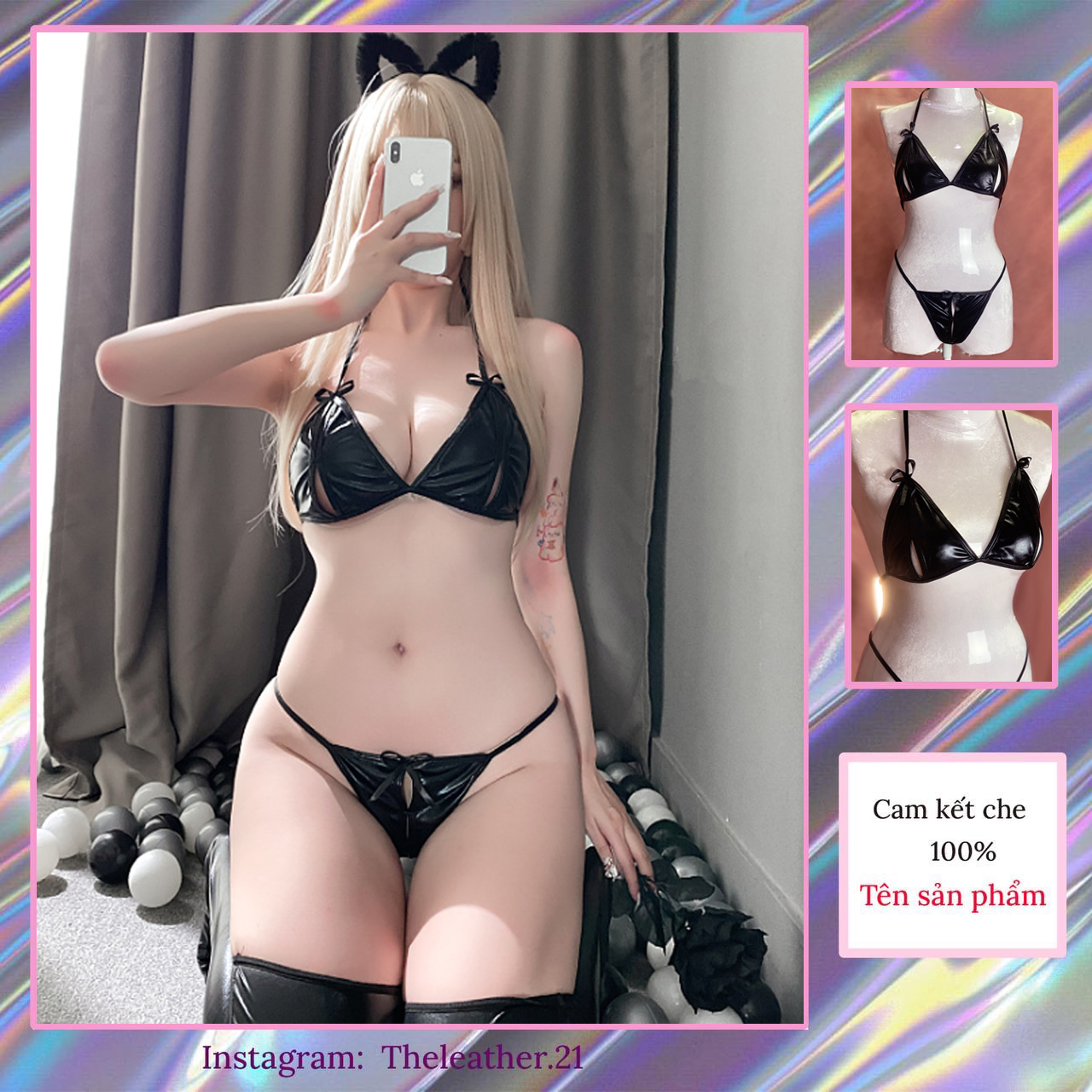 Set đồ lót sexy, bikini da gợi cảm - cosplay sexy