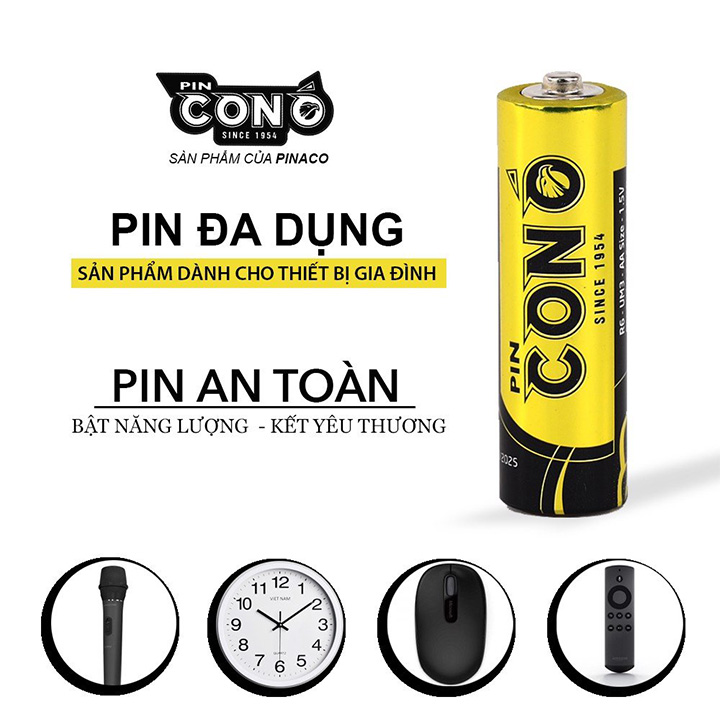 Pin con ó aaa loại nhỏ - pin đồ chơi trẻ em 1.5v
