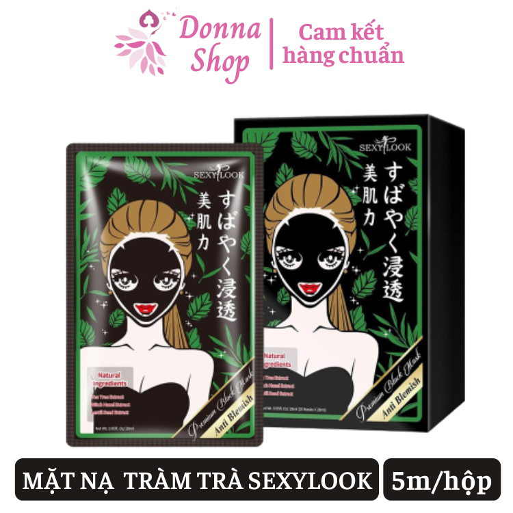 Mặt nạ tràm trà sexy look hộp 5 miếng