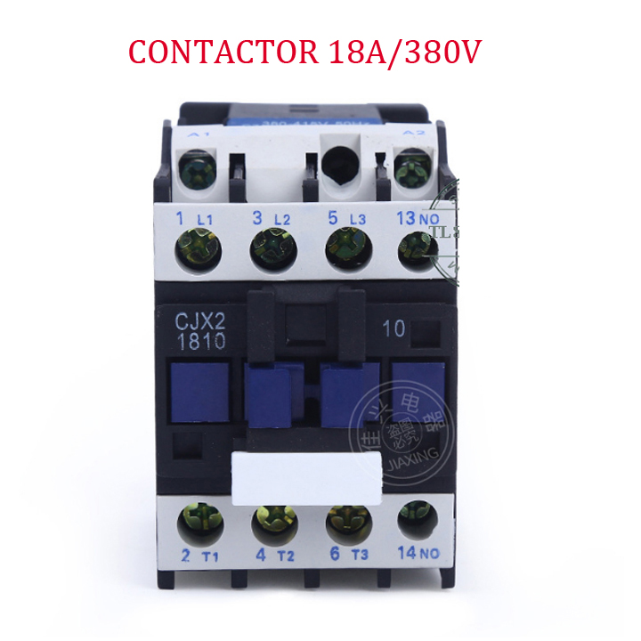 Bộ khởi động từ contactor 3 pha 18A 380V- khởi động từ 3p