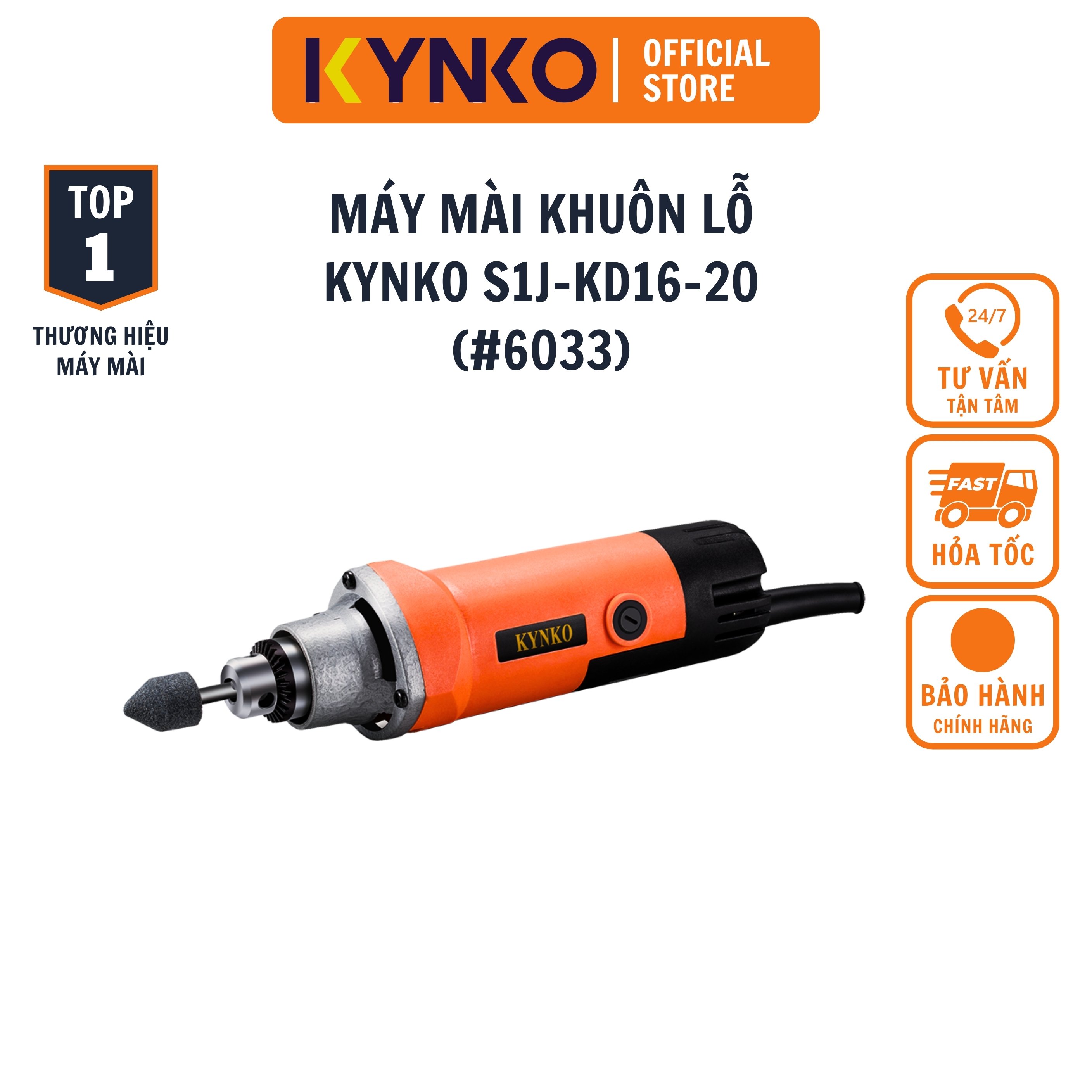 Máy mài lỗ kynko s1j- kd16 -20 cầm tay chính hãng giá tốt