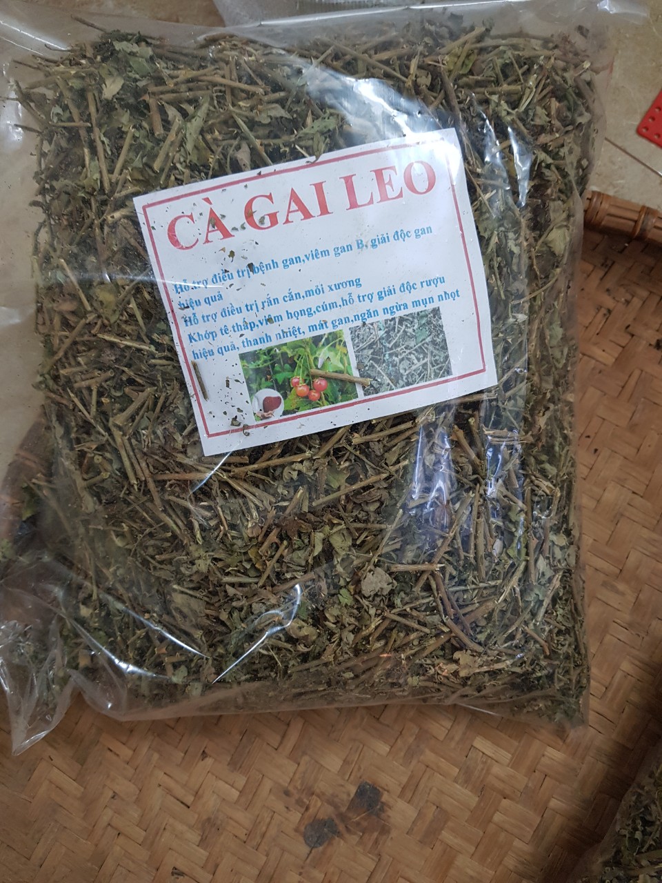 1Kg Cà gai leo, trà cà gai leo giải độc gan, mát gan, men gan cao, gan nhiễm mỡ, mỡ máu, ăn ngủ tốt, da dẻ hồng hào