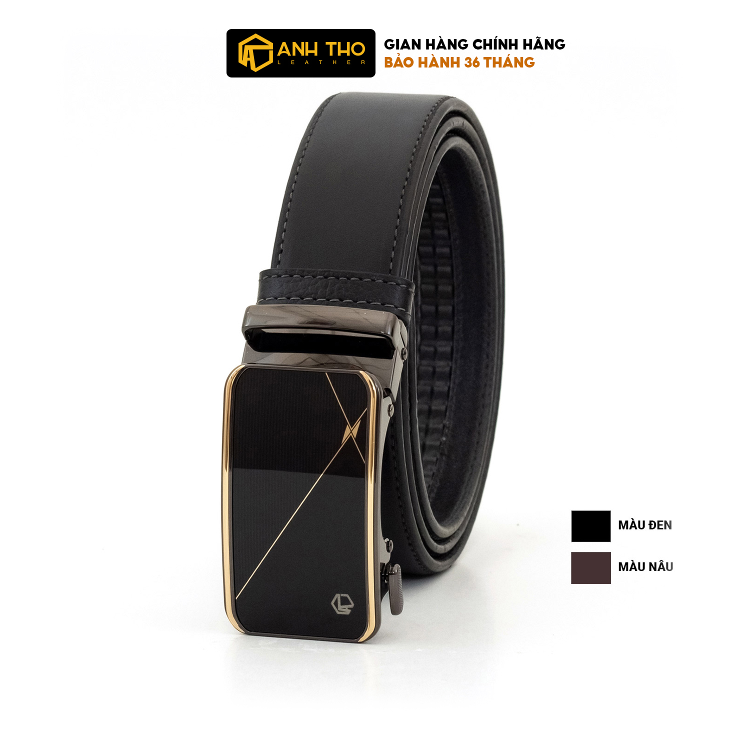 Thắt lưng tự động emo | mnt4-17 | anh tho leather