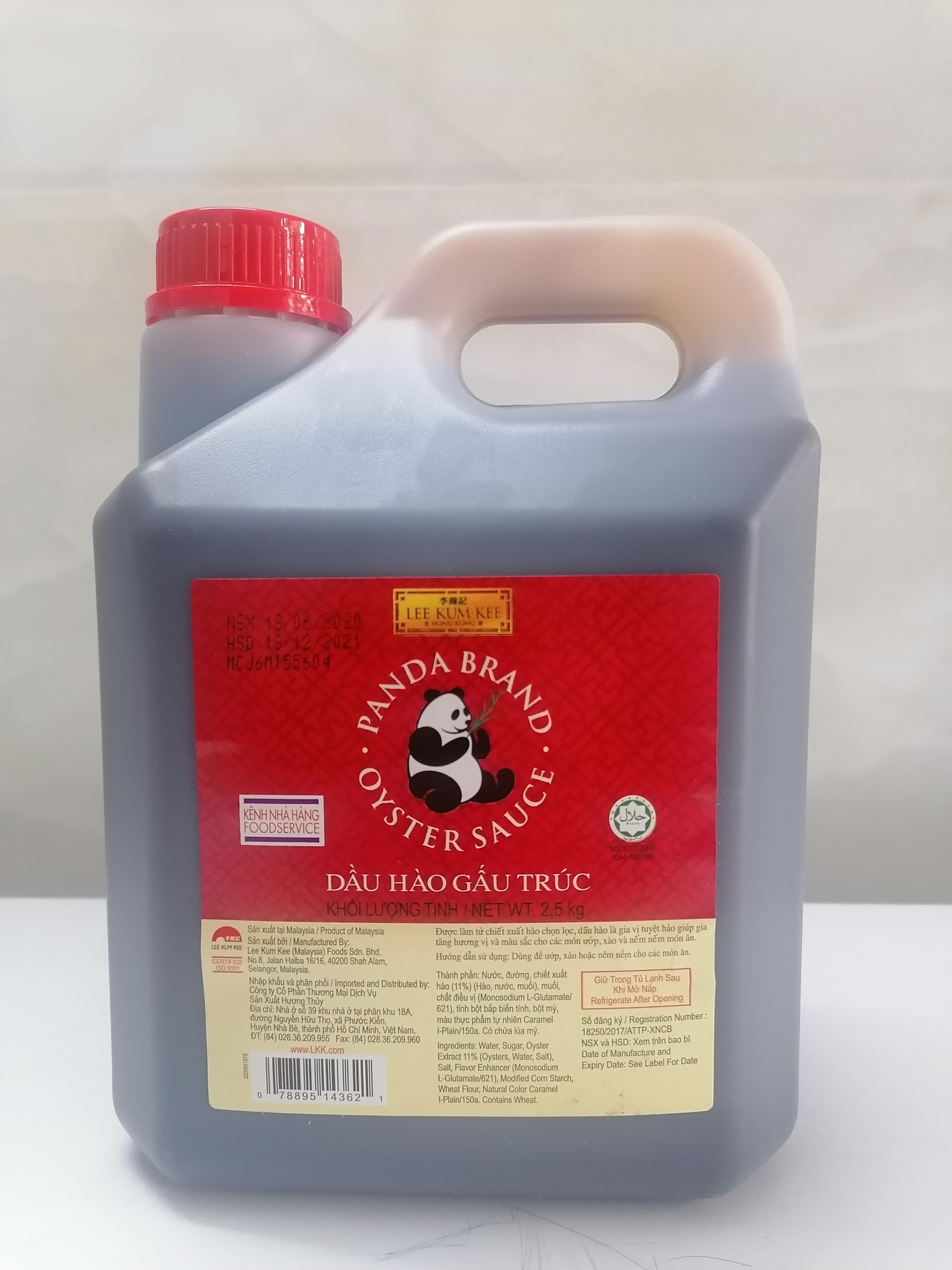 Dầu hào gấu trúc lee kum kee panda brand oyster sauce