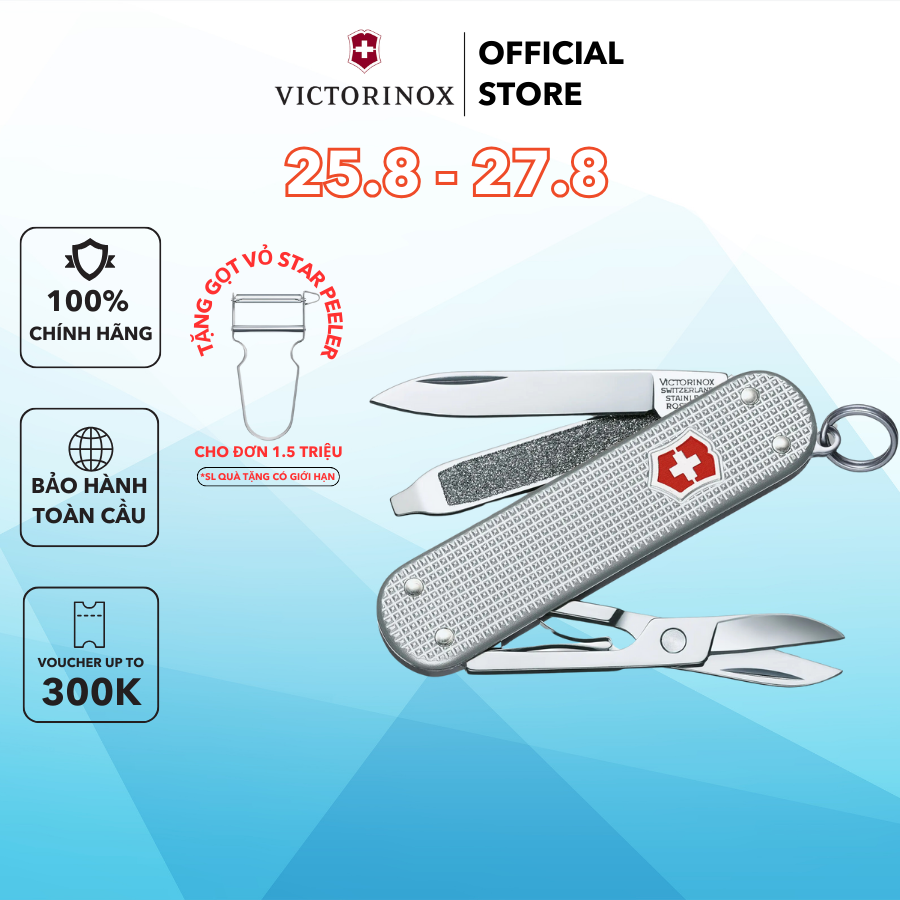 Dụng cụ đa năng Classic SD Alox 58mm Victorinox Thụy Sỹ