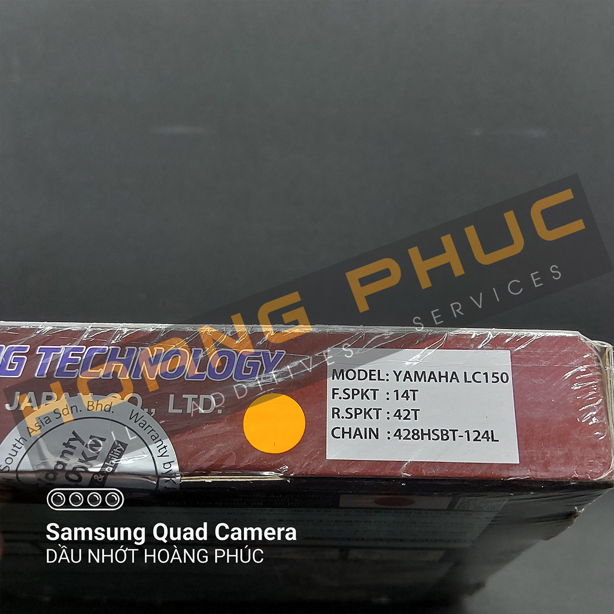Bộ nhông sên dĩa rk yamaha exciter 150 14-42t