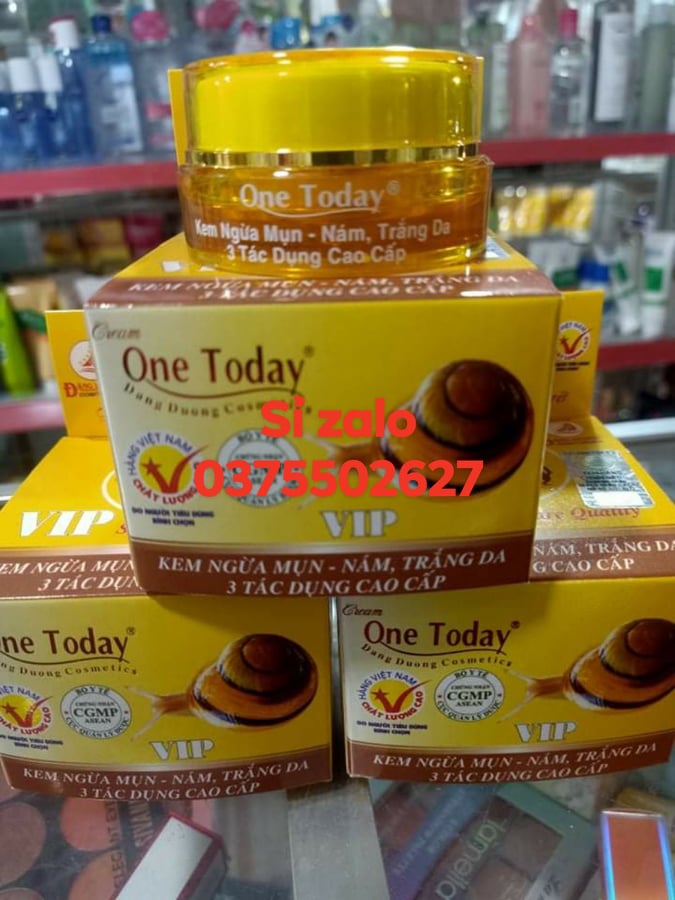 kem onetoday ngừa mụn, nám, trắng da 3tác dụng cao cấp 15g.