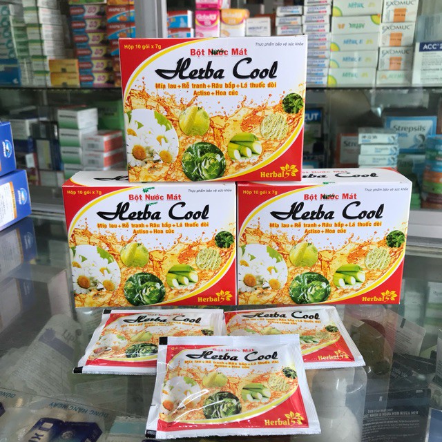 Bột nước mát thanh nhiệt Herbacol