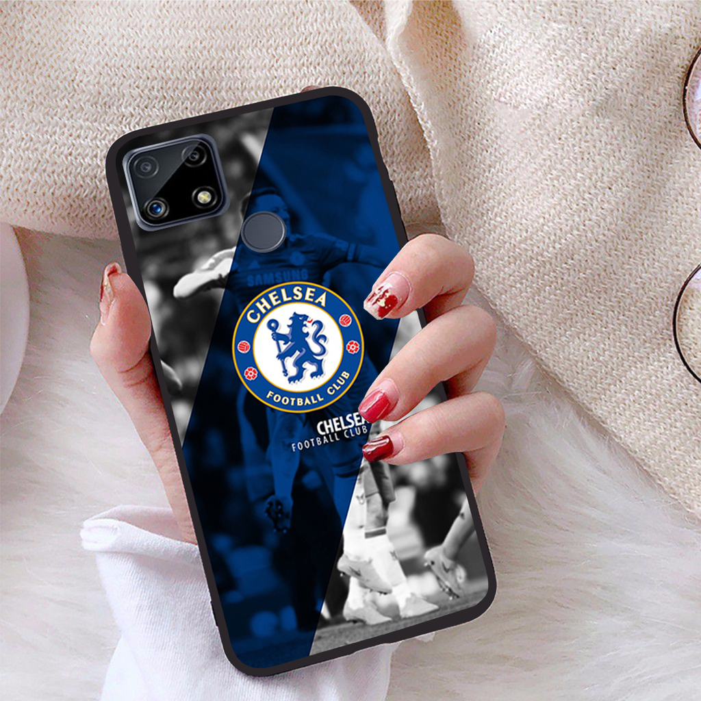 Ốp lưng Realme C25Y viền dẻo TPU BST CLB Bóng Đá
