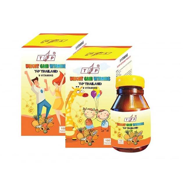  Vitamin TP Tăng Cân Thái Lan Hộp 100 Viên 