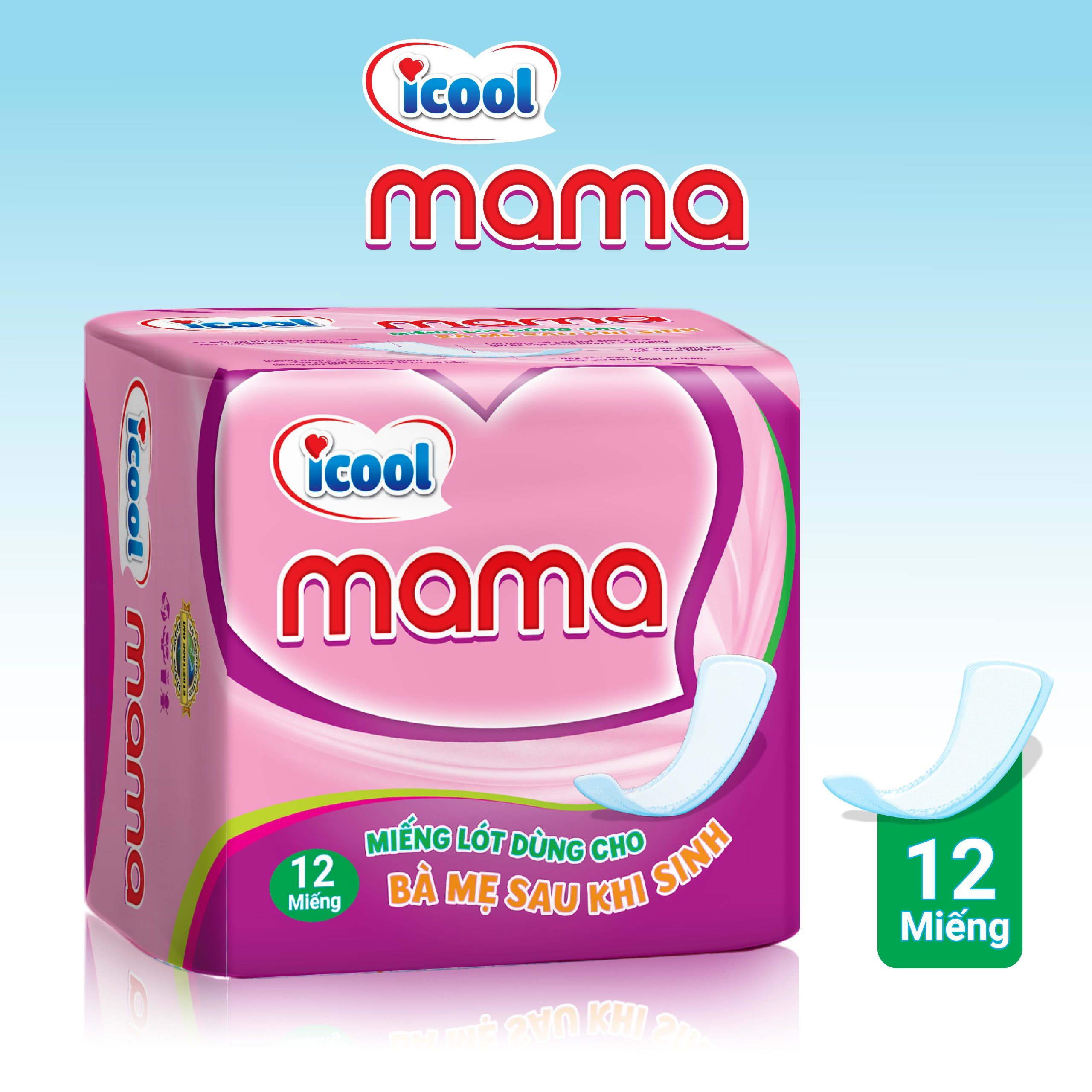Miếng lót mama 12 miếng. tấm lót sau sinh cho mẹ bầu. tấm lót sau sinh. tấm lót mẹ bầu sau sinh