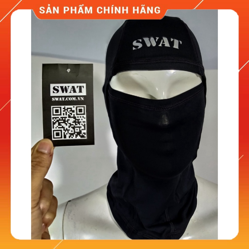 Khăn trùm đầu swat đen 3 in 1 freeship