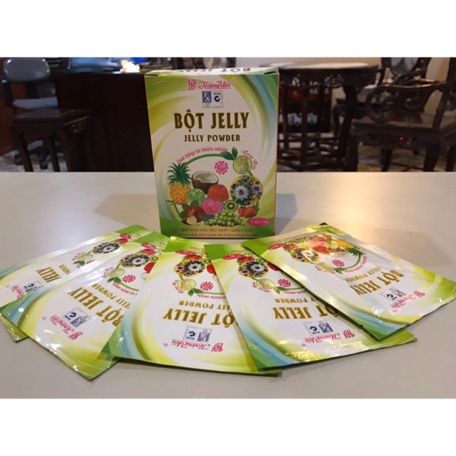 Thạch Jelly Hoàng Yến gói 10 gam