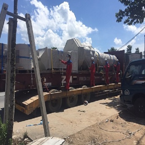 Dây chằng hàng tăng đơ, 50mm x 10M, Tải trọng 3000kgs( 01 bộ như hình mẫu ), "KHAFACO Made in Việt Nam"