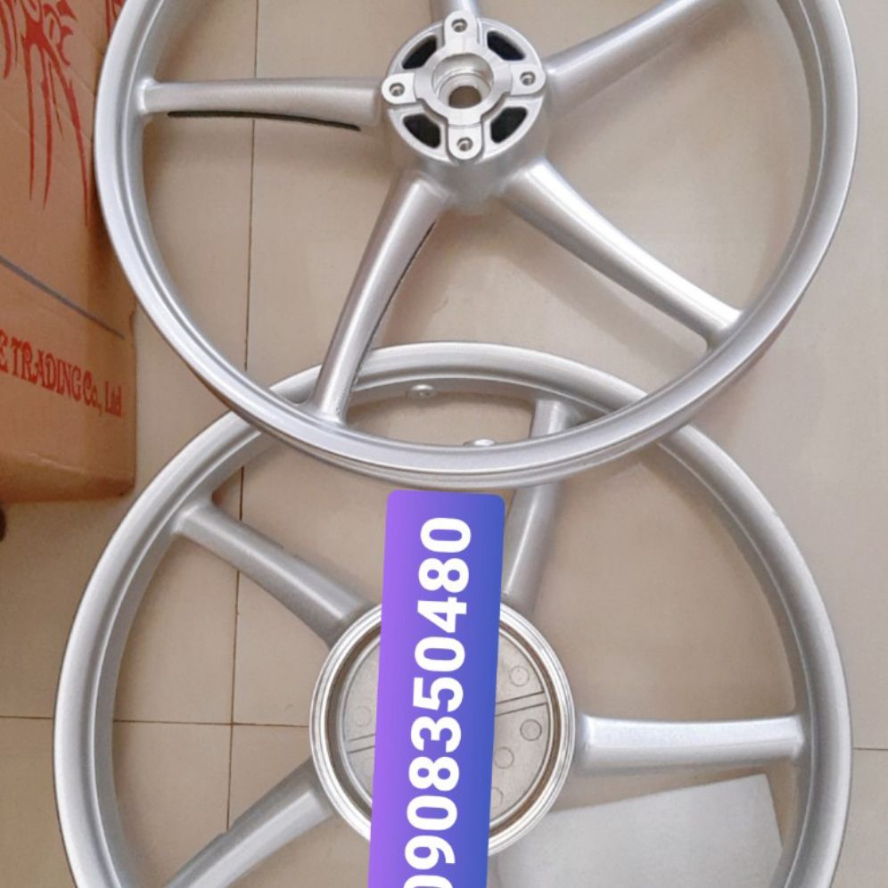 Bánh Mâm dành cho EXCITER đời 2010 và sirurrs kiểu RCB 5 cây bảng 1..4 sau 1.6 gán nhu zin