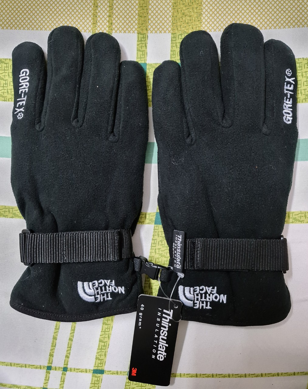 Găng tay Nam, Nữ chất nỉ 2 lớp Gore-tex the north face