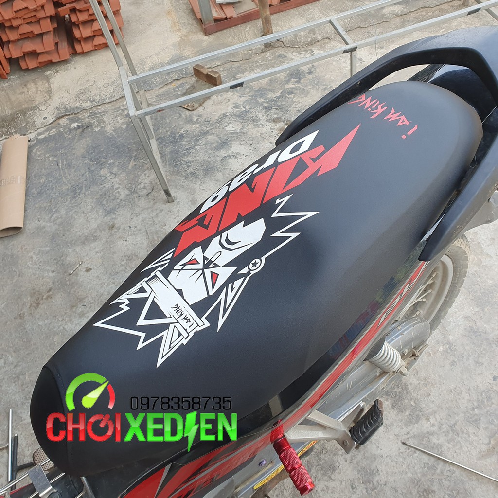 vỏ yên king drag bọc xe máy , xe điên