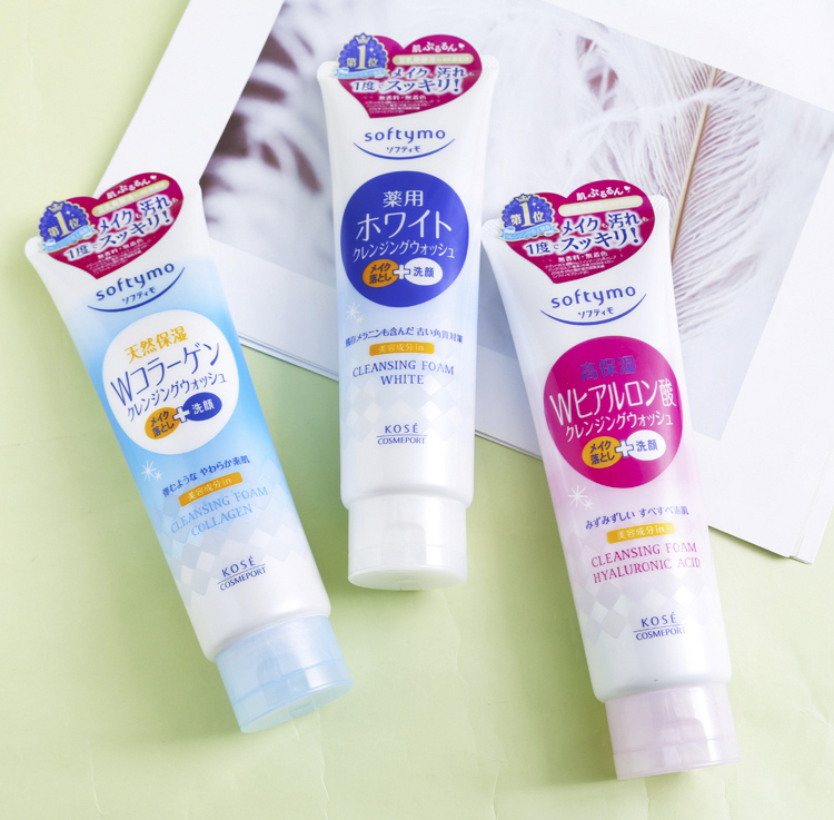 Sữa rửa mặt Kose Softymo 220g