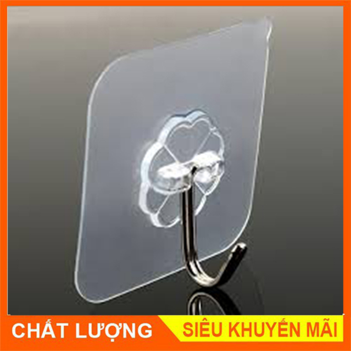 Combo 10 cái móc dán tường chịu lực, Móc treo đồ chịu lực đa năng