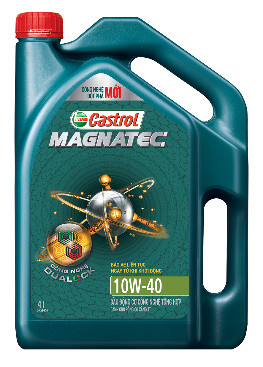 Castrol Magnatec 10W40 và Castrol Magnatec Stop-Start 5W-30 4L