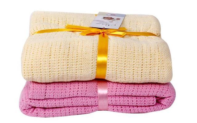 Chăn Lưới Xuất Nga Cho Bé Trai Bé Gái( Size TO 1M x 1M4)