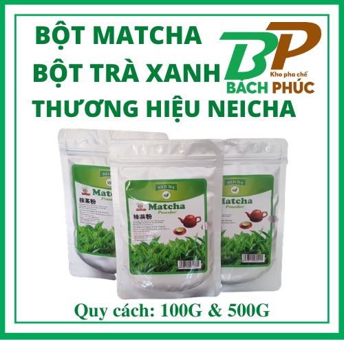 Bột Trà Xanh matcha Neicha