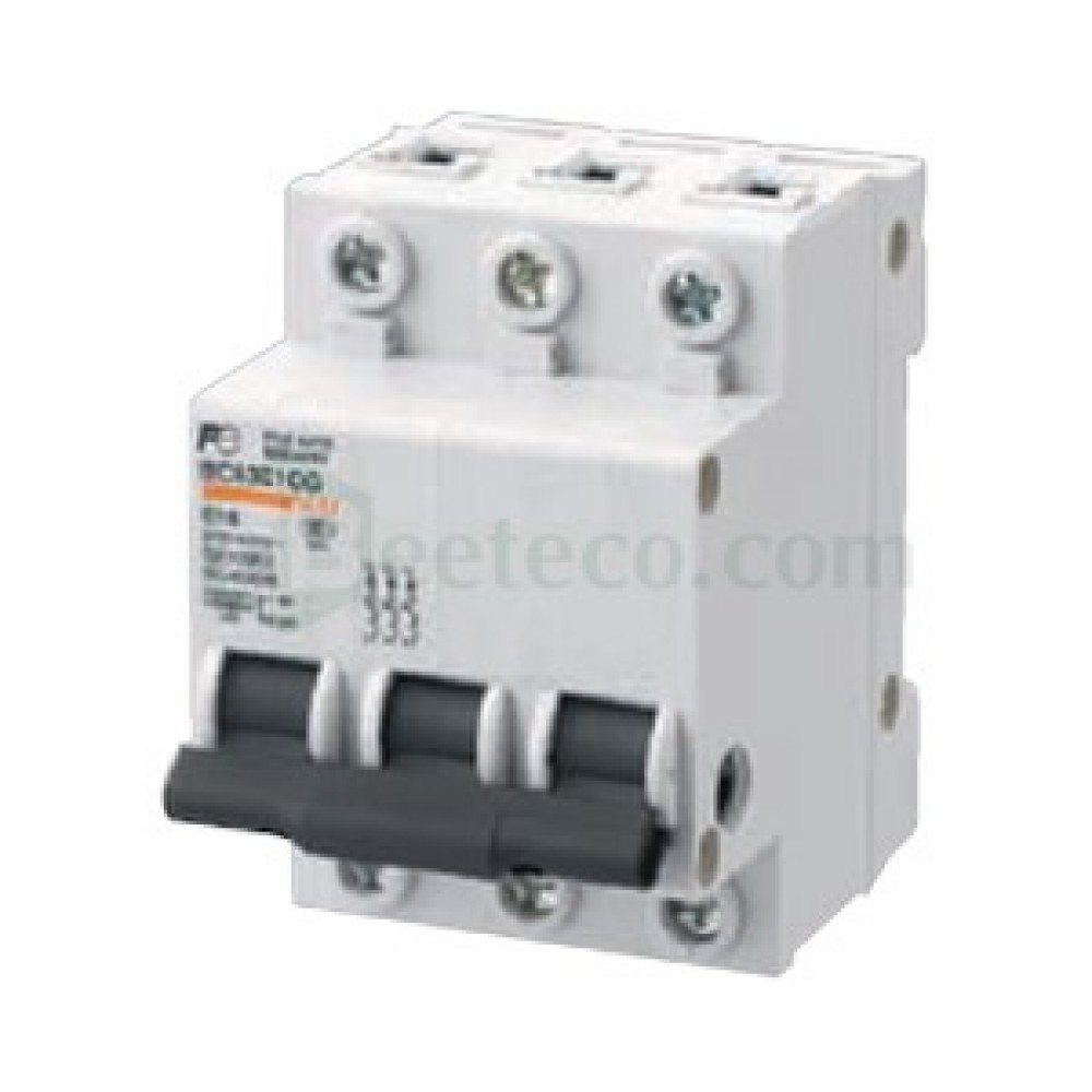 Bc63e1cg-3p : mcb fuji electric 3p 4.5-6ka