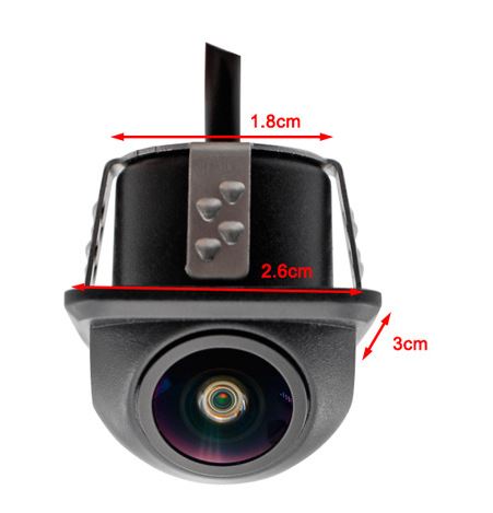Camera Lùi Lề Ô Tô HQ 168 Đa Năng Chuyển Đổi AHD và CCD