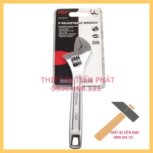 [HCM]Mỏ Lết Trắng TOP Cao Cấp Full Size 6" (150mm), 8" (200mm), 10" (250mm), 12" (300mm), 15'' (375mm), 18'' (450mm), 24'' (600mm) Mã 151226 (Chính Hãng)