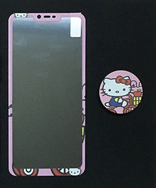Combo Dán Full màn hình và pop giá đỡ Oppo A3S