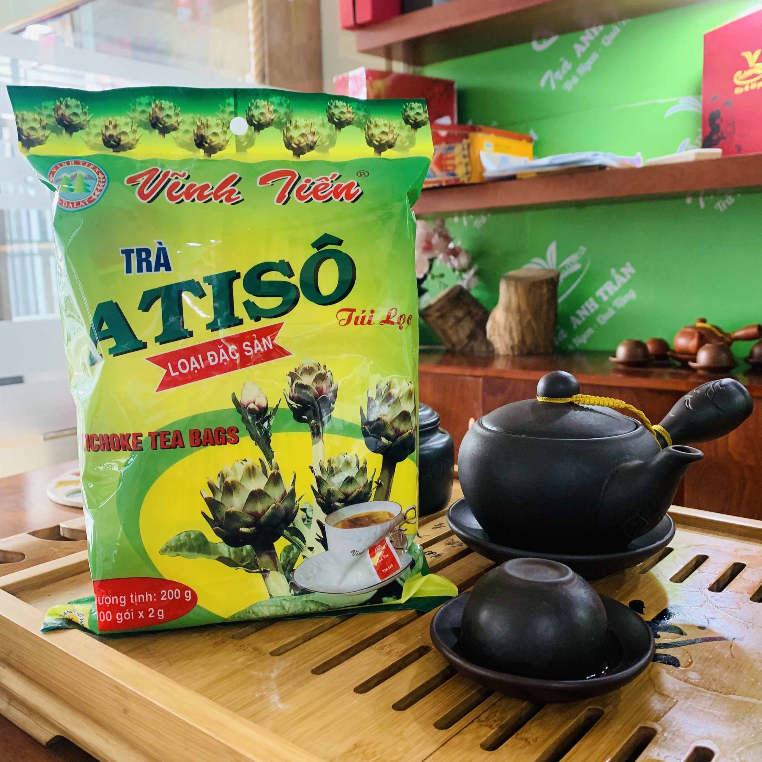 Trà atiso đà lạt atiso vĩnh tiến