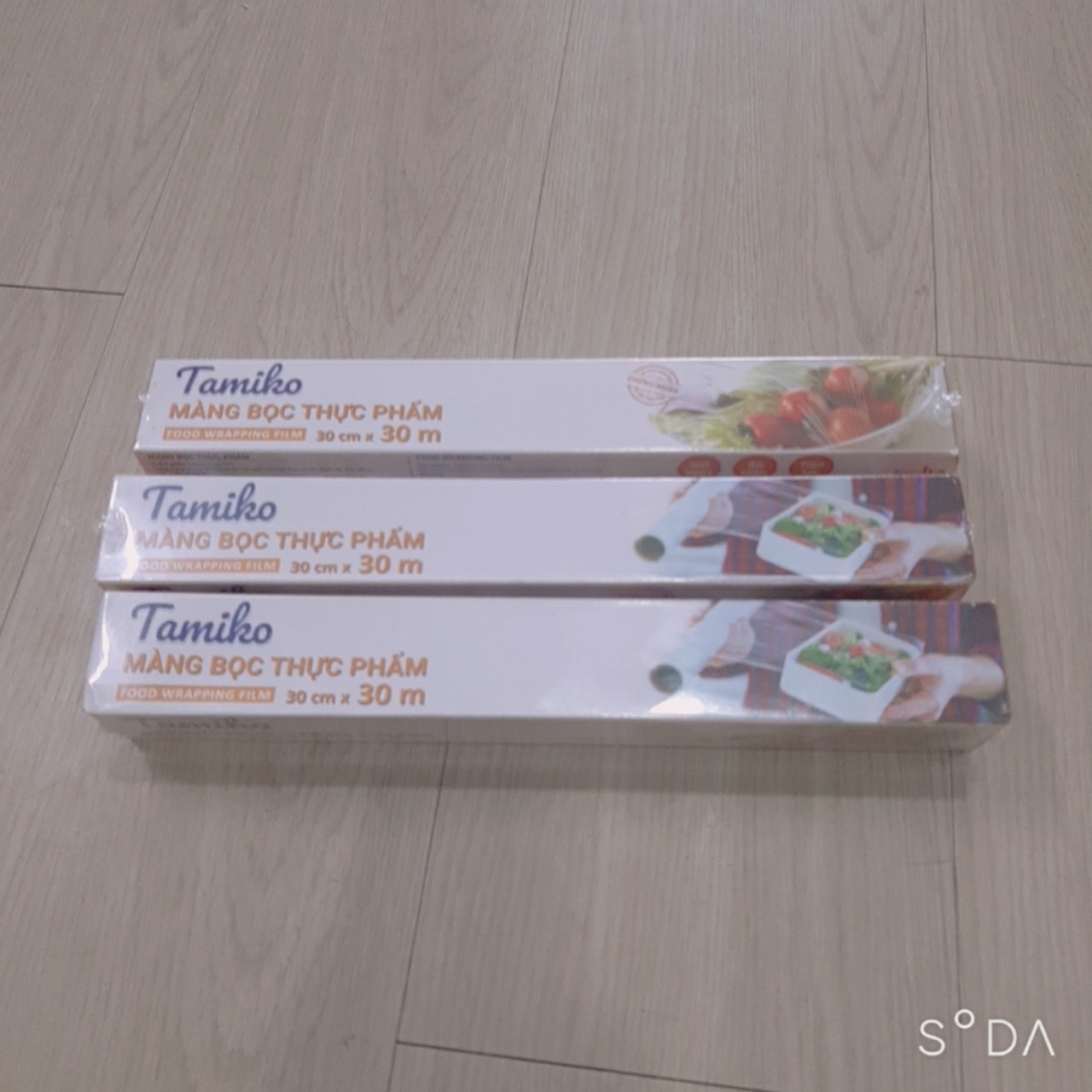 Màng bọc thực phẩm tamiko 30cm x 30m an toàn - vệ sinh