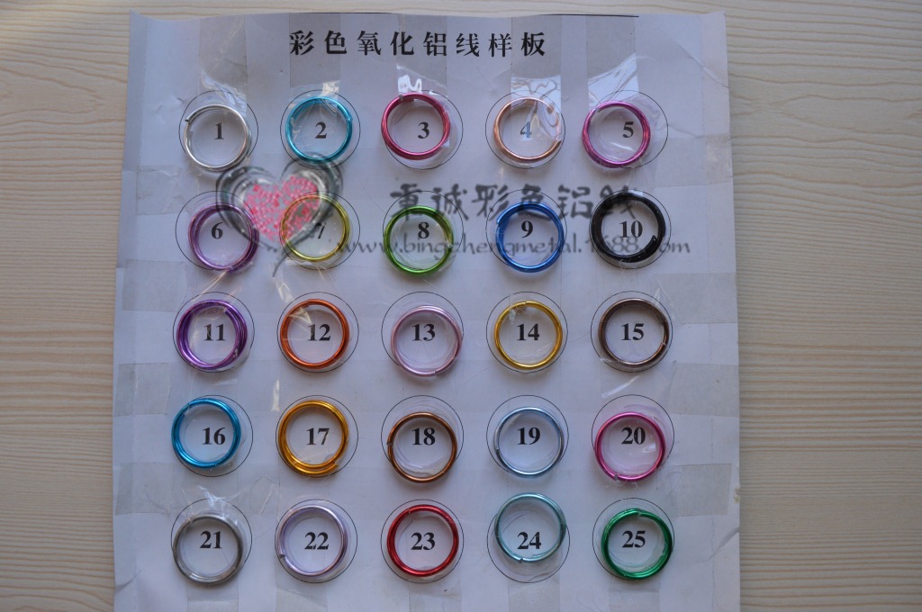 Dây nhôm mạ màu làm cây bonsai 1mm Cuộn 1kg - Gmant