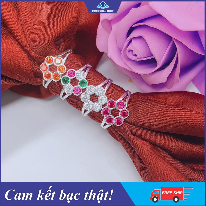 Nhẫn bạc cho bé gái nhẫn bạc bé gái siêu xinh