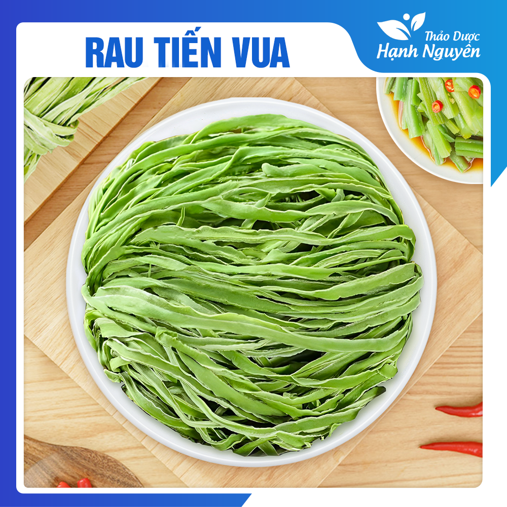  Rau tiến vua khô 1kg hàng loại 1 xanh giòn dùng làm nộm gỏi ngâm chua ngọt 