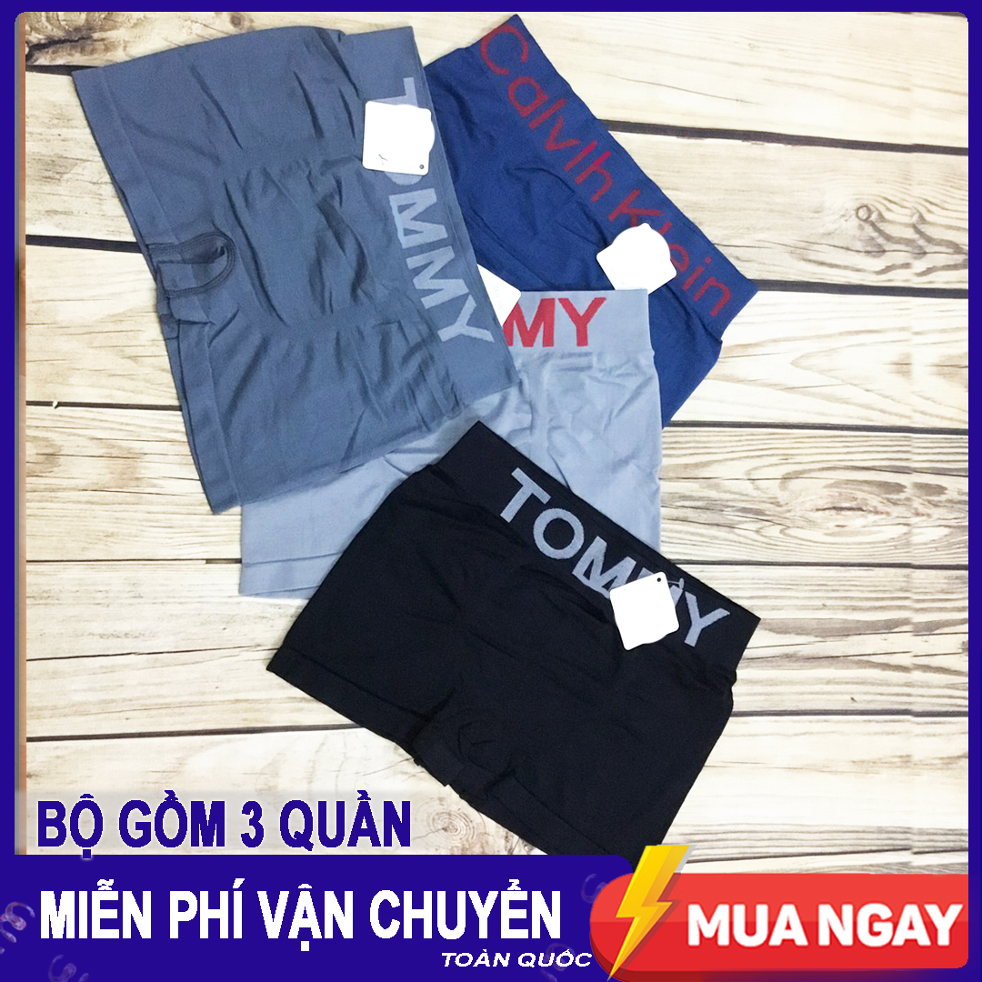 Combo 3 quần lót nam - quần đùi nam hàng nhật - dệt kim