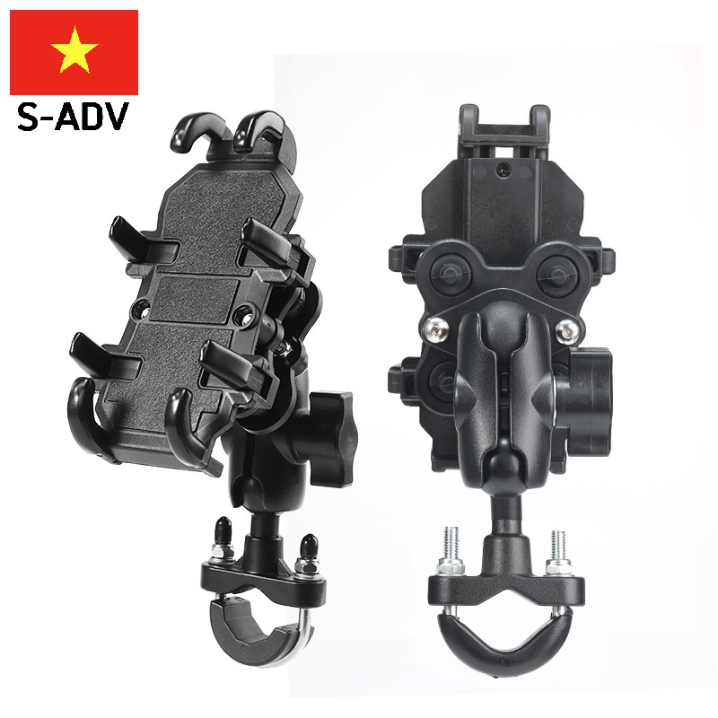Kẹp điện thoại chống rung xe máy s-adv